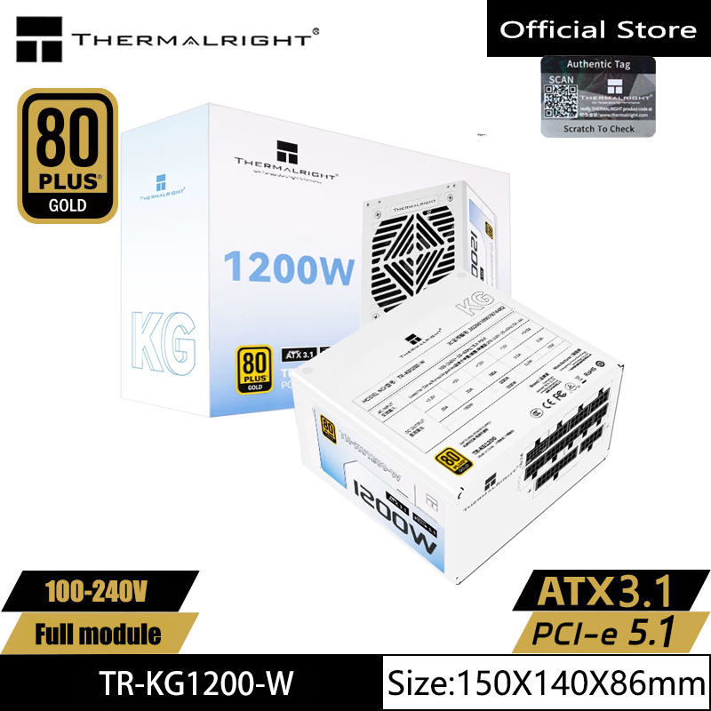 Alimentation électrique entièr - 1000W White Modular Power Supply avis et prix